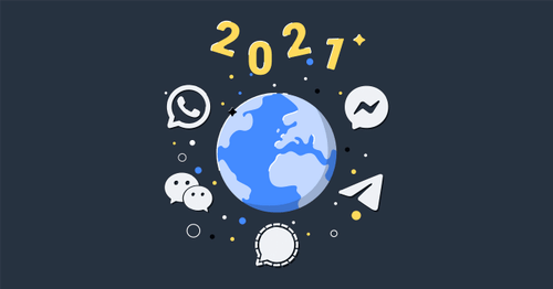 Maiores Aplicações de Mensagens 2021
