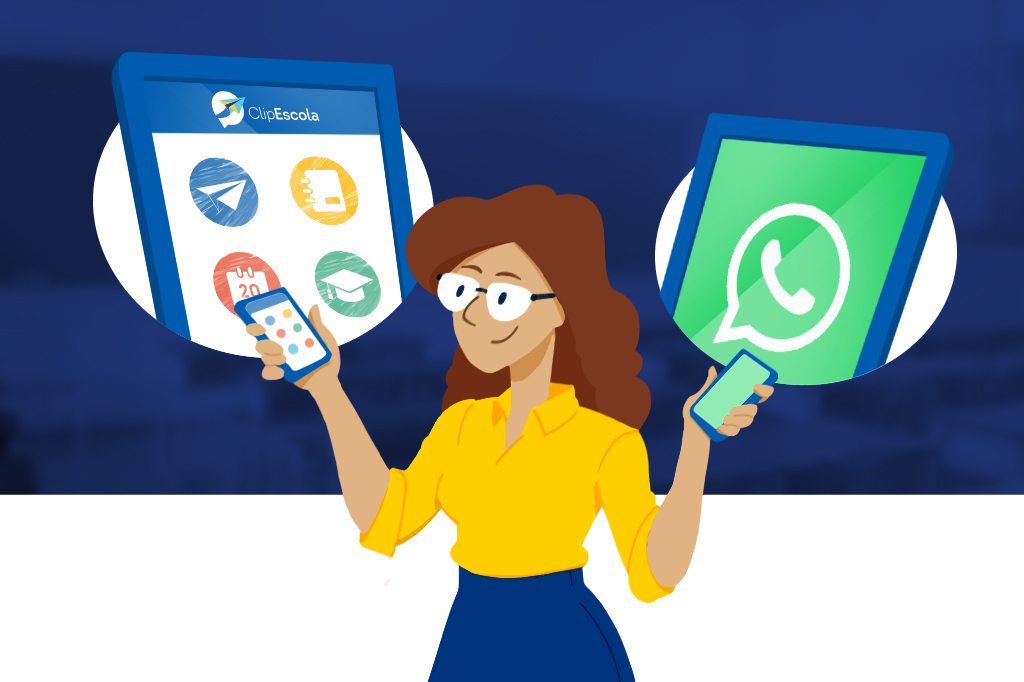 WhatsApp e a comunicação nas escolas