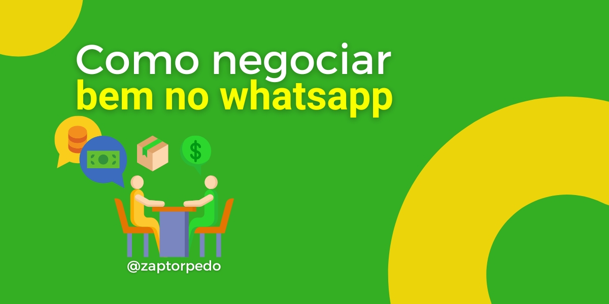 negociar no whatsapp
